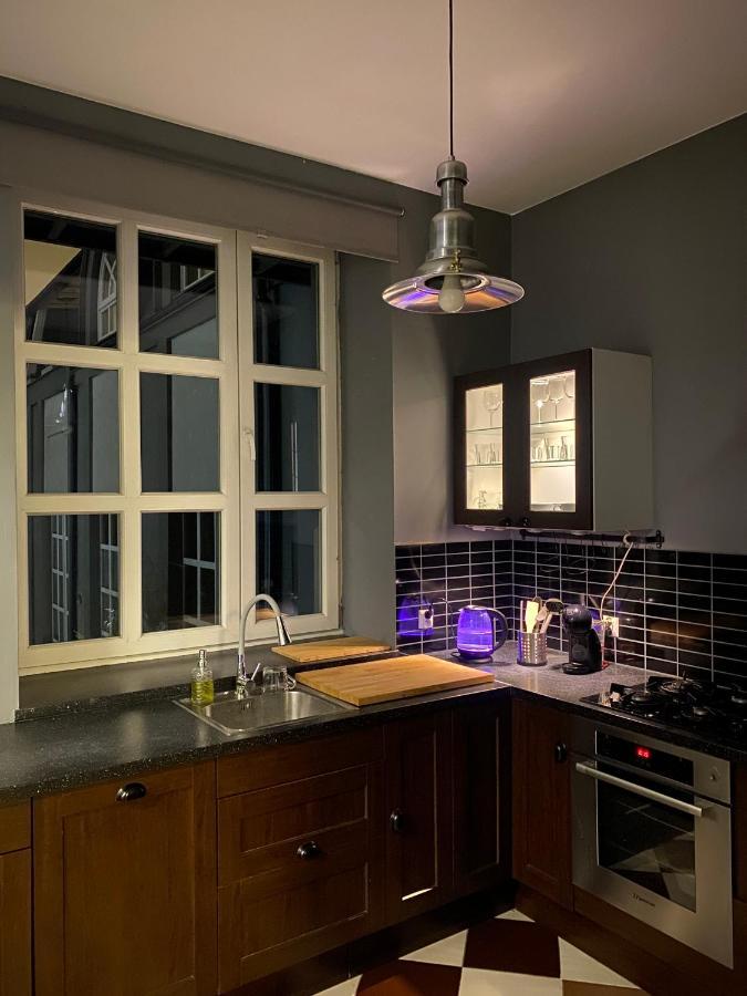 לודז' Piekarnia Apartamenty Manufaktura, Parking, Dostep Na Kod, Klima, 1-3 Pokoje, Prywatna Kamienica מראה חיצוני תמונה
